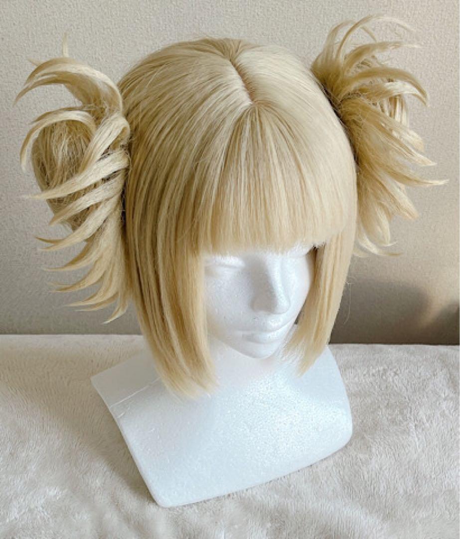 ★甘★トガヒミコ 僕のヒーローアカデミア セット済 ウィッグ コスプレ衣装