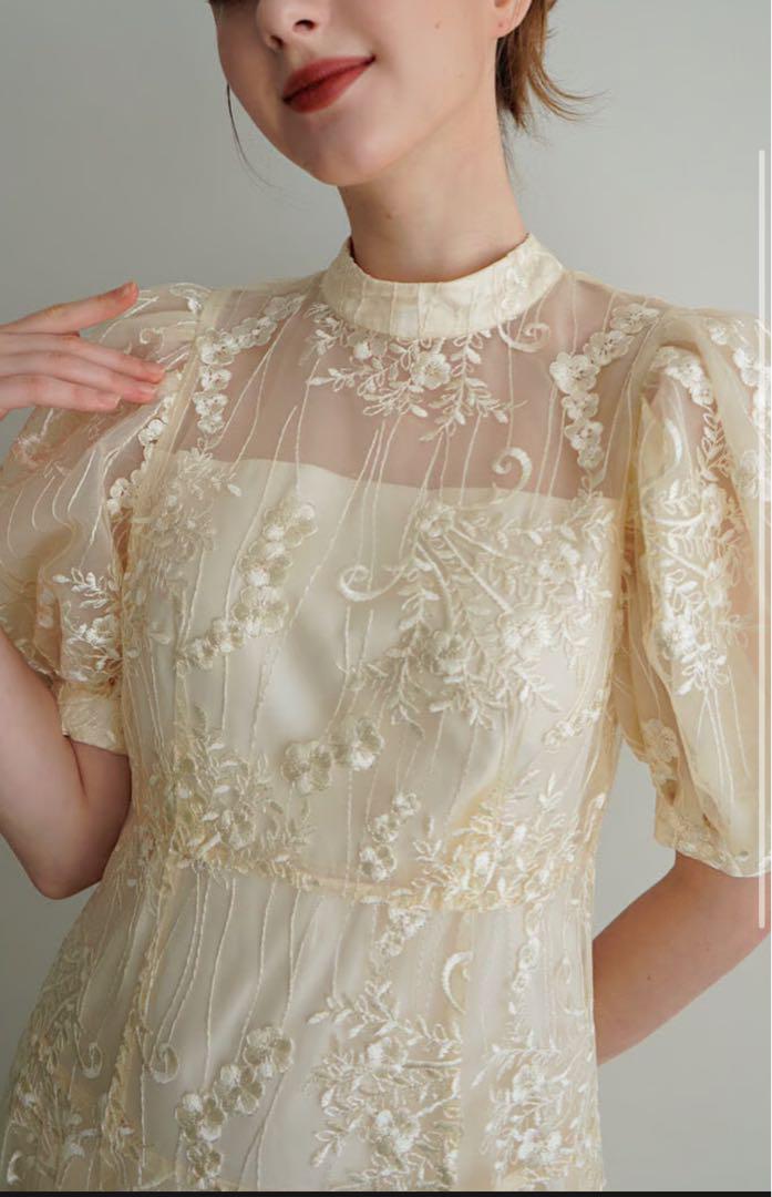 即発送)Acka lace flare dress size1