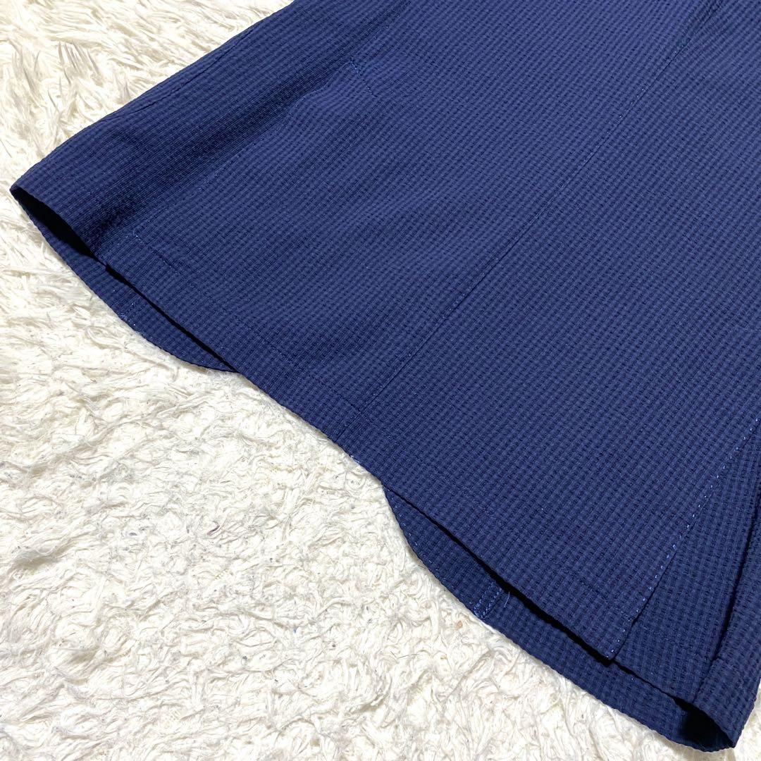 美品✨Mackintosh テーラード ネイビー Trotter シアサッカー