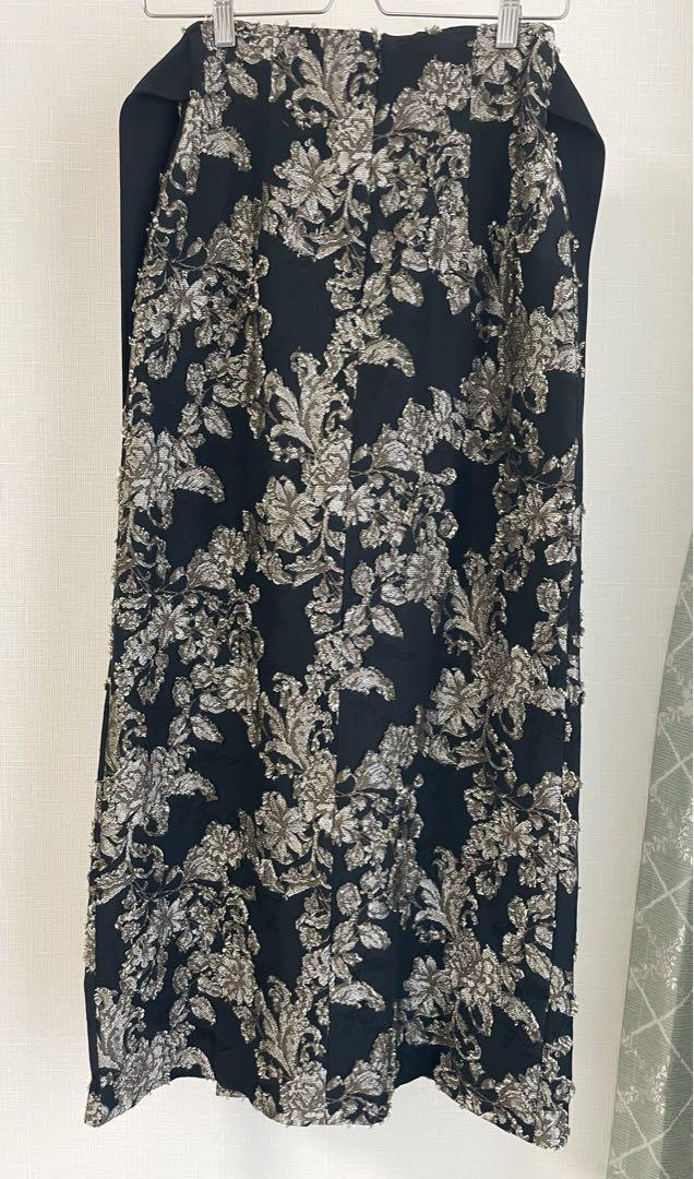 acka jacquard pencil skirt サイズ1 acka jacquard pencil skirt サイズ1 - レディース