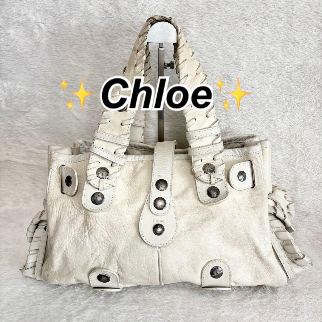 バッグ Vintage Chloe pocket silverado hand bag