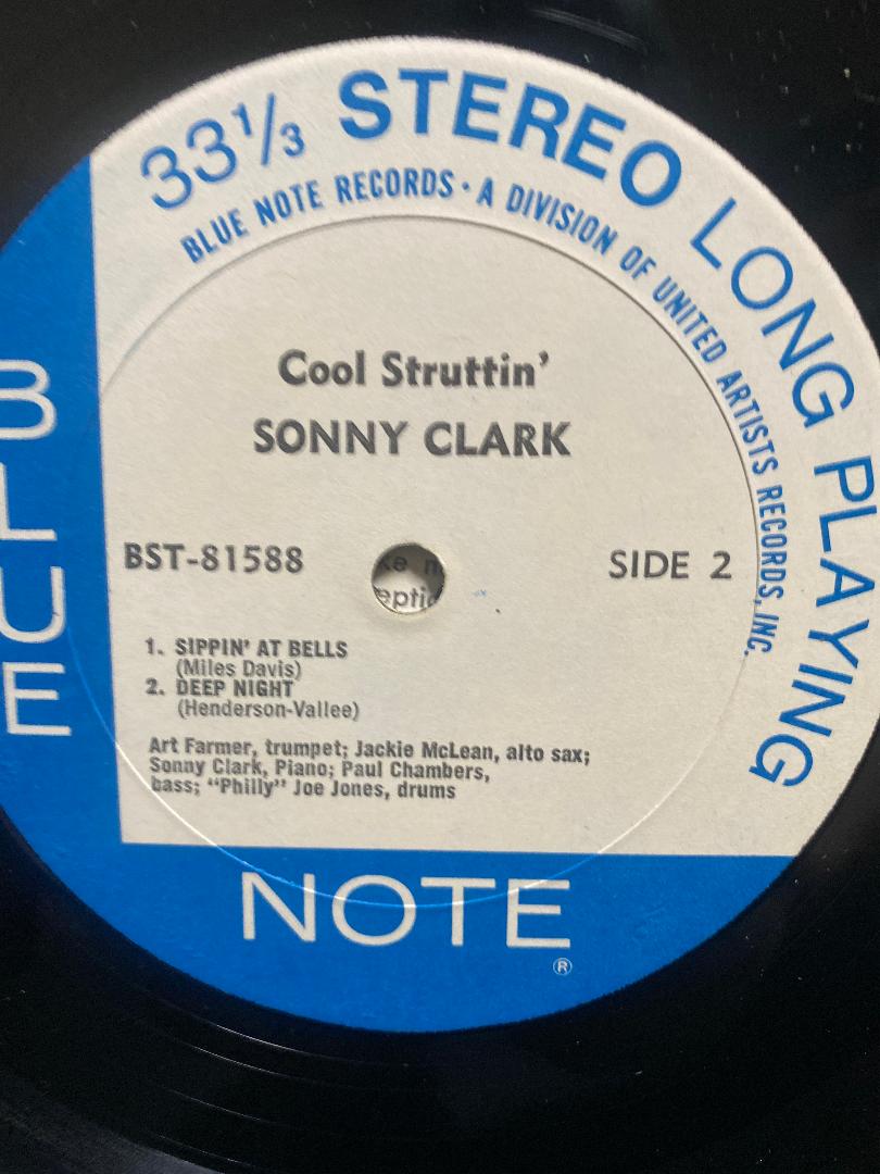 Sonny Clark / Cool Struttin' 72年US盤レコード