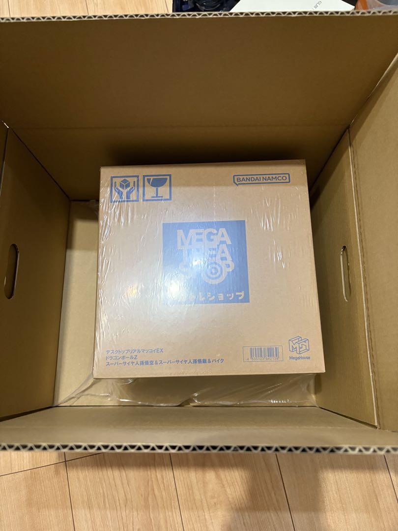 デスクトップリアルマッコイEX スーパーサイヤ人孫悟空＆孫悟飯＆バイク　未開封