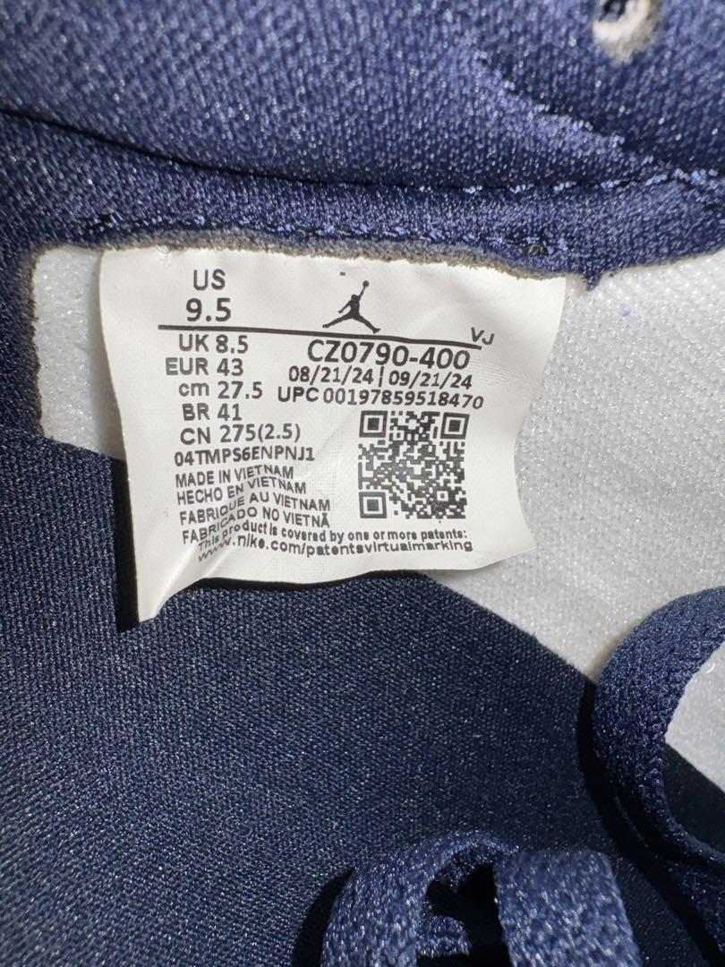 エアジョーダン1 Retro Low OG AJ1 obsidian low