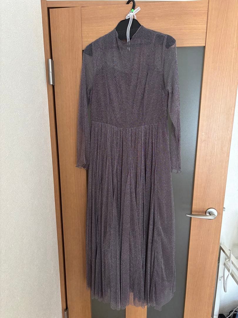 RUIRUE BOUTIQUE ラメチュールメロウワンピース