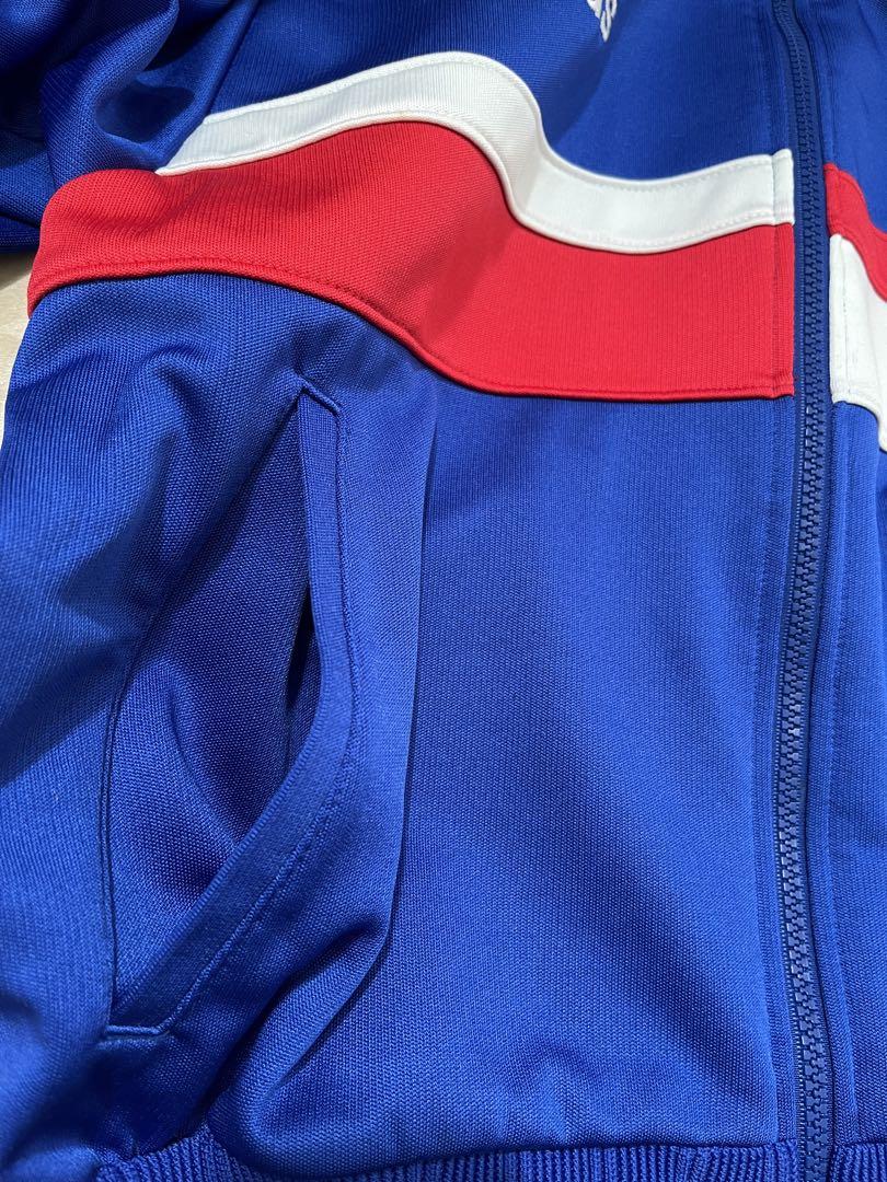 【希少】adidas アディダス レトロジャージ 上 トリコロール