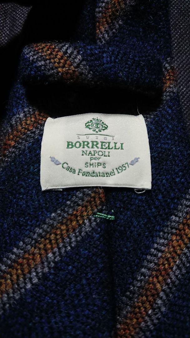 【美品】LUIGI BORRELLI　ルイジボレッリ　ウール　ネクタイ