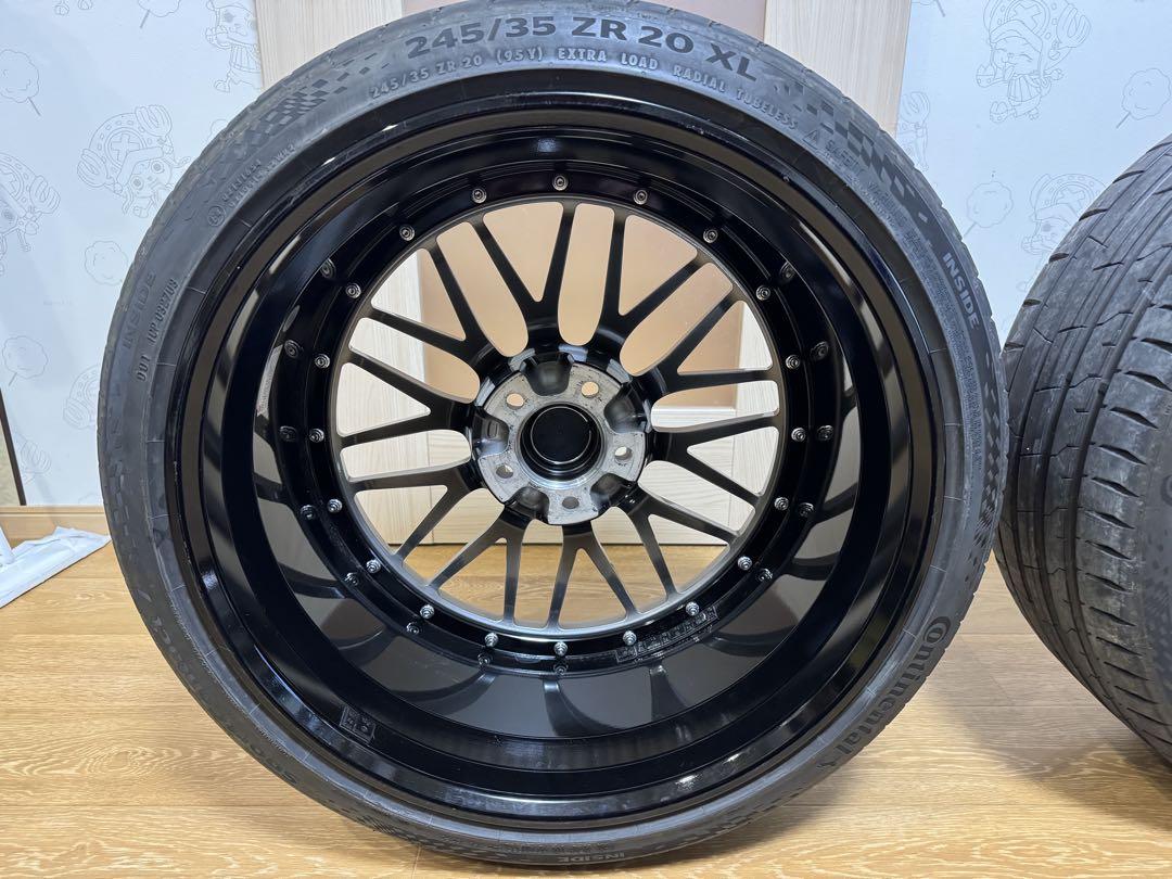 も*こ様 BBS 20インチ　LM 4本セット　LM451 LM439 ほぼ未使