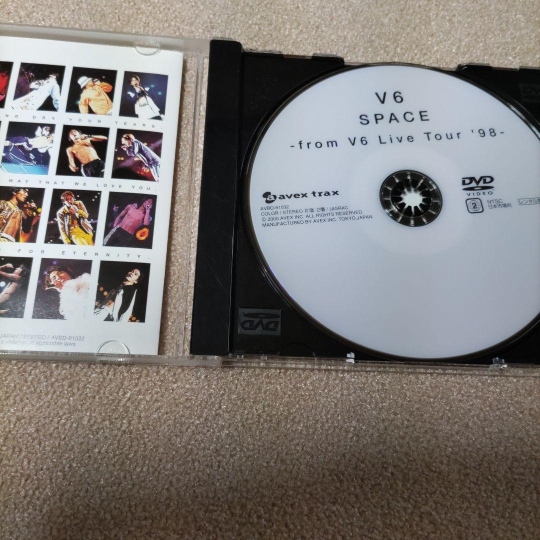 V6/SPACE from・V6・Live Tour'98　DVD