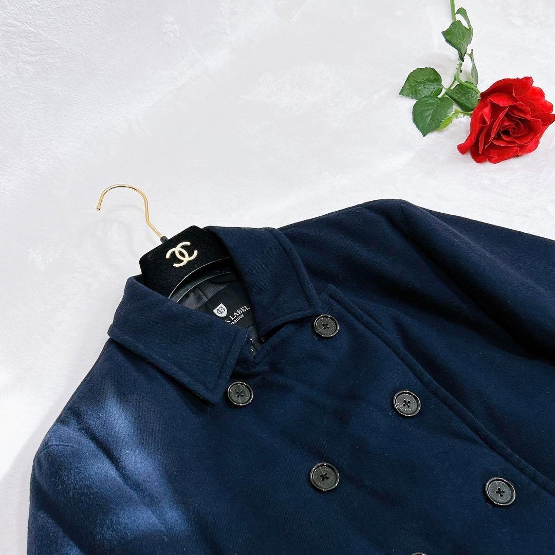 未使用級美品✨　ブラックレーベルクレストブリッジ　ピーコート　ダウン　ウール