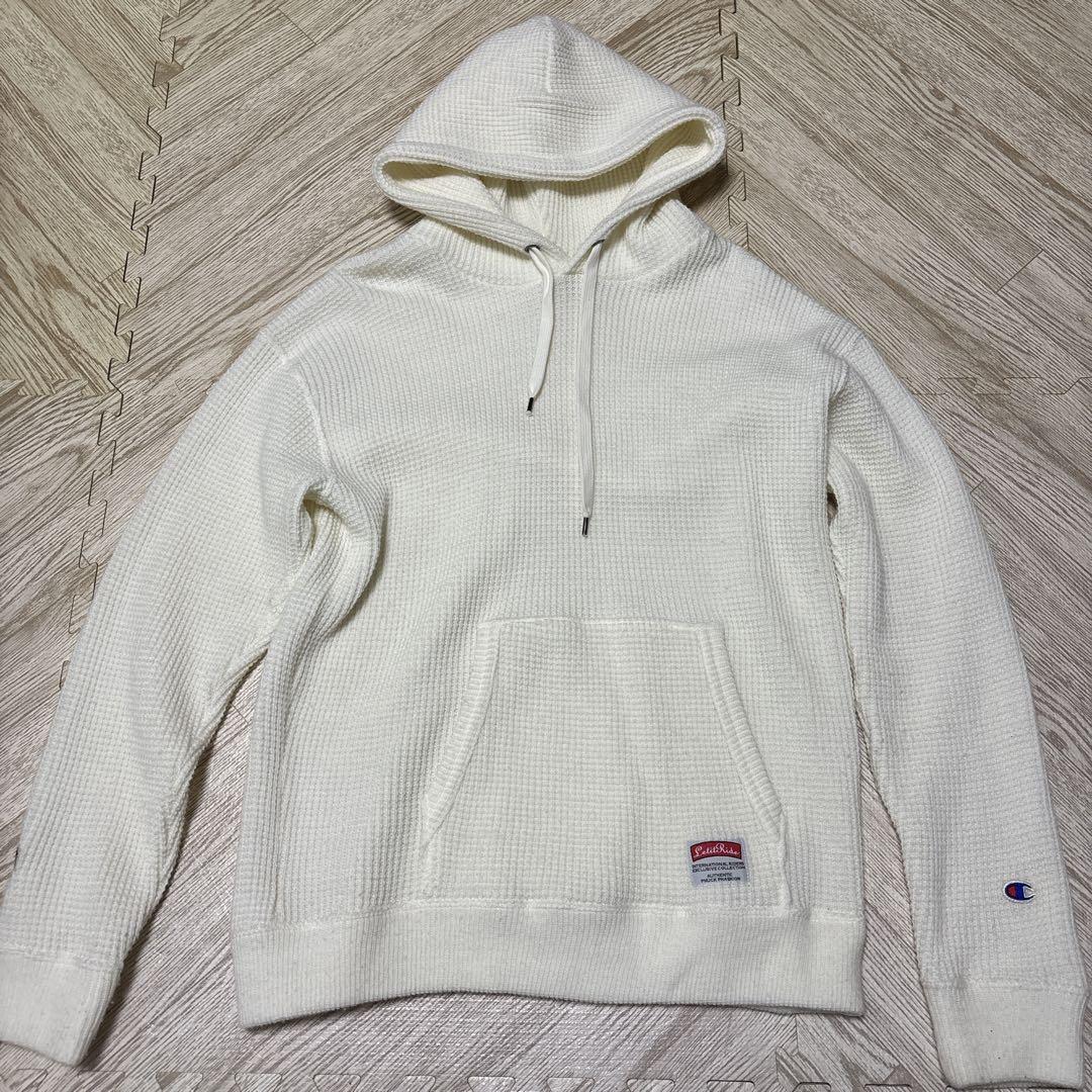 Champion×Let it Ride パーカー　vintage 古着　白