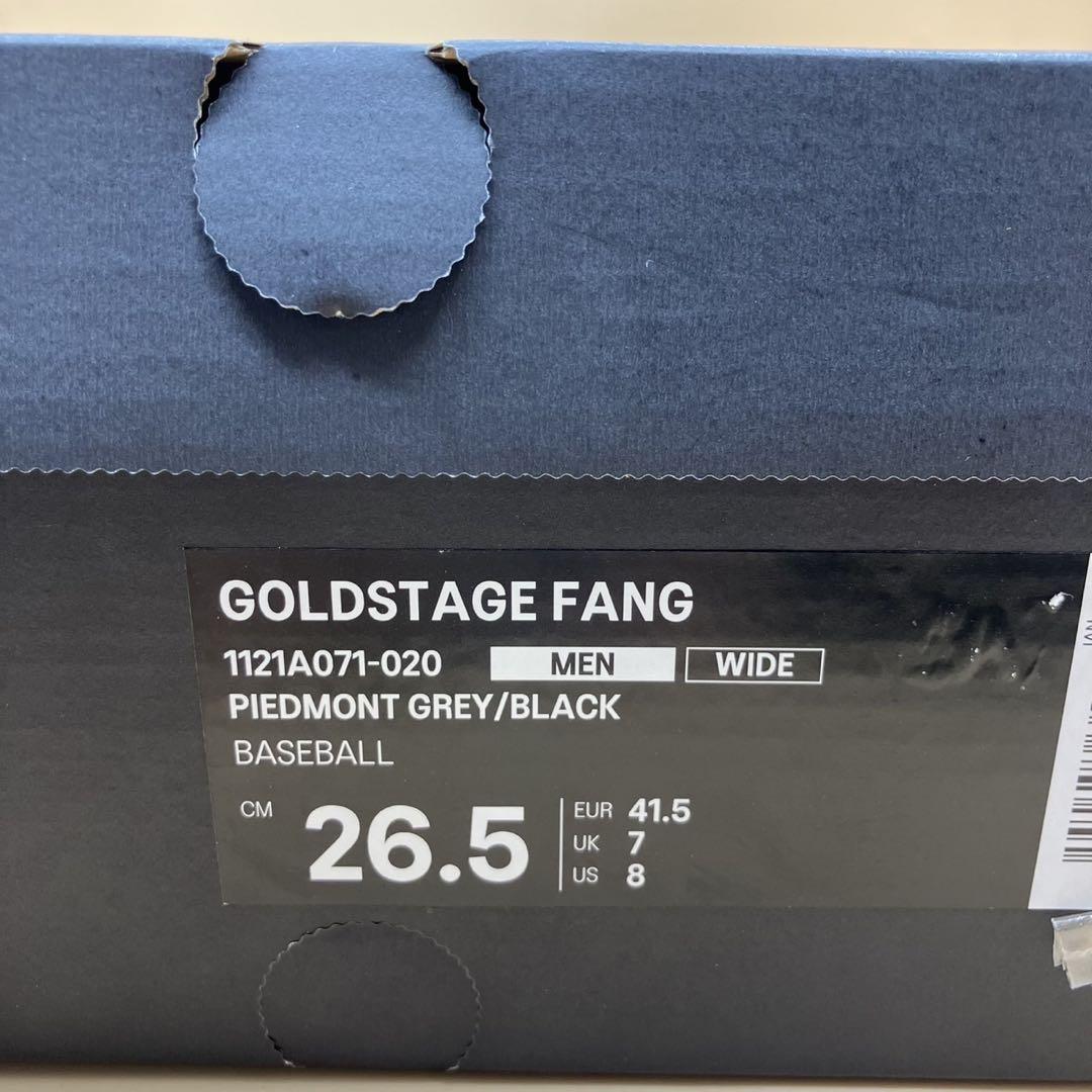 アシックス　GOLDSTAGE 野球用 スタッドスパイク ファング ワイド　新品