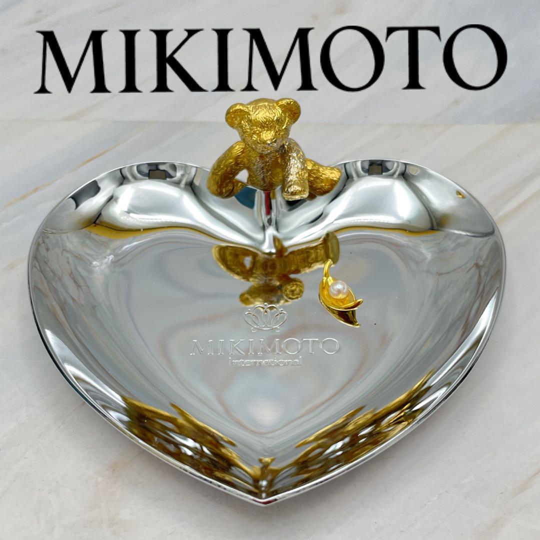 MIKIMOTO ミキモト　パール ジュエリートレイ 小物入れ