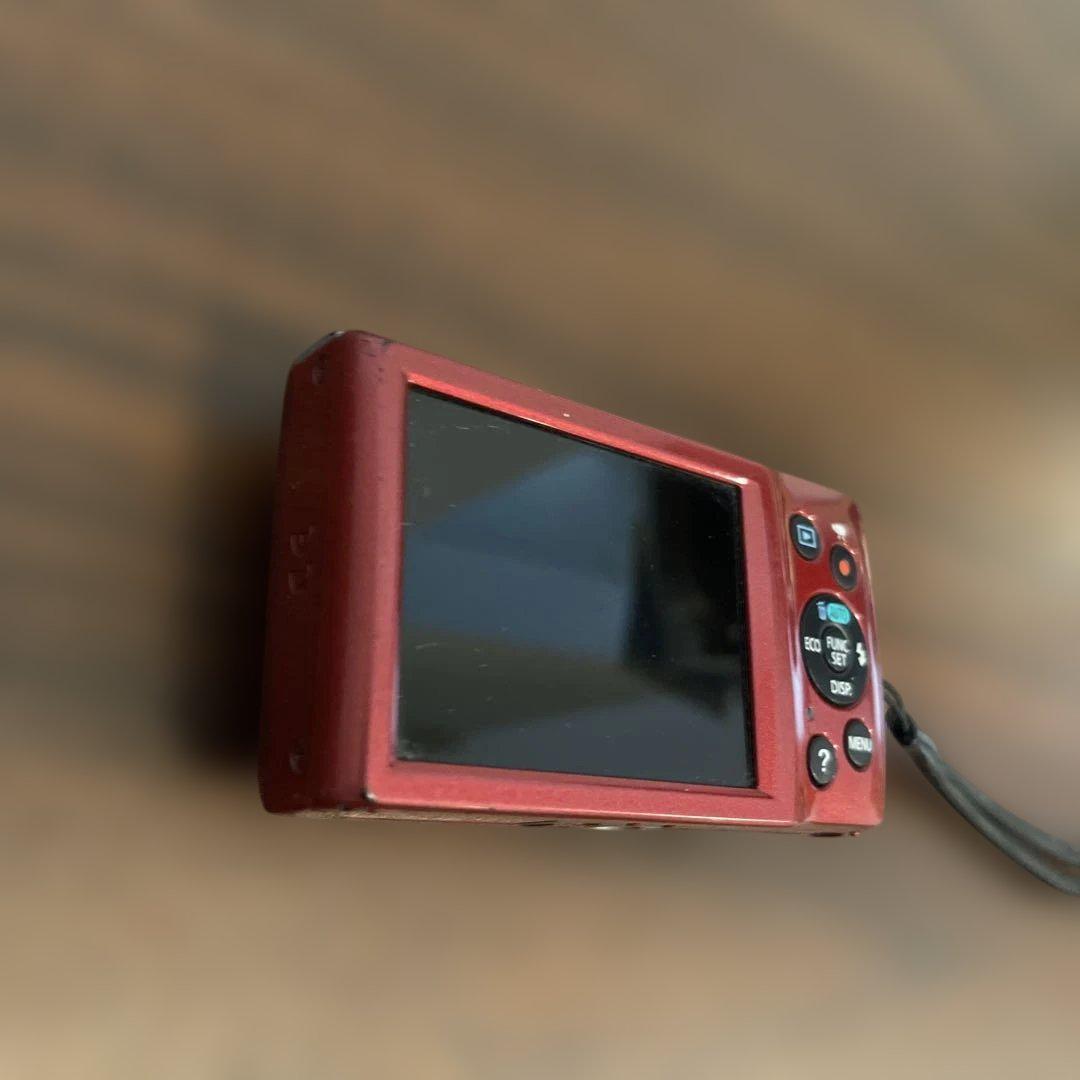 4097 キャノン IXY 120 レッド デジカメ ジャンク品