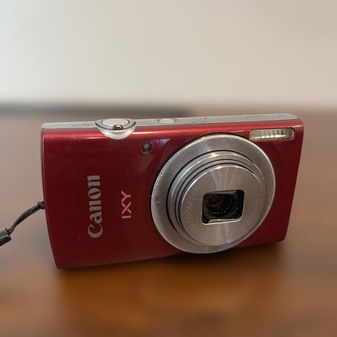 4097 キャノン IXY 120 レッド デジカメ ジャンク品