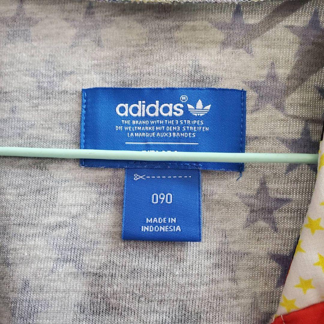 adidas　柄ジャージ　美品
