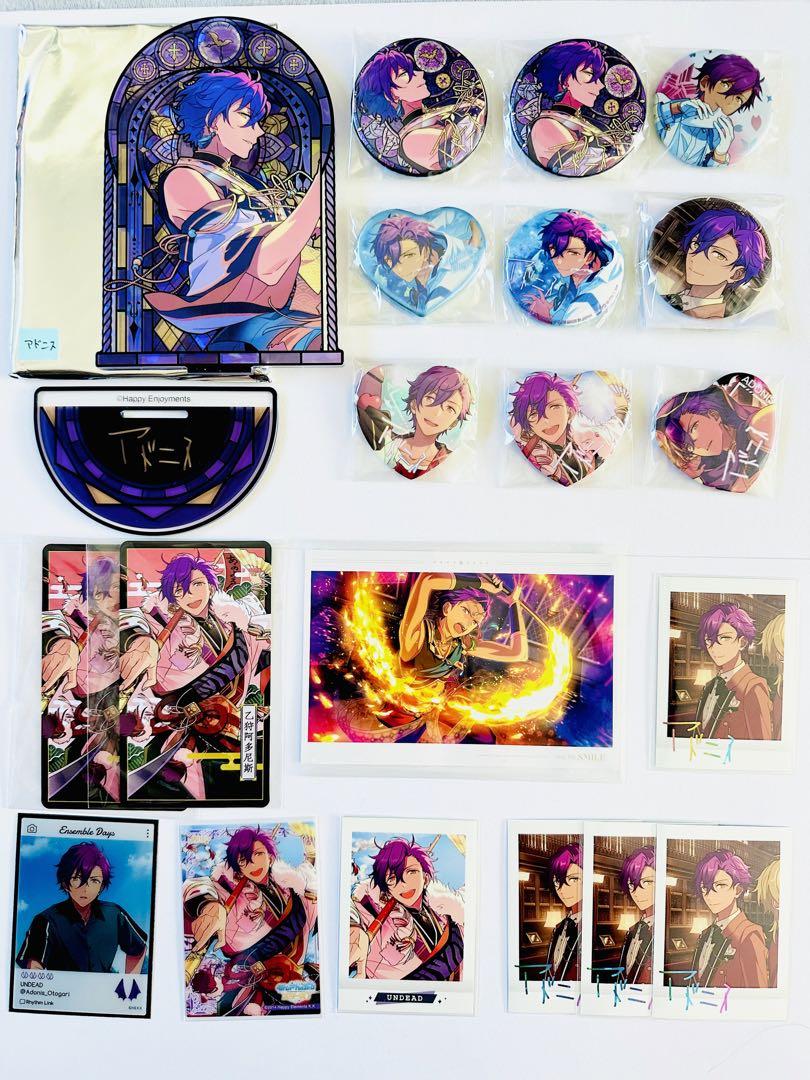 あんスタ UNDEAD 乙狩アドニス アクスタ 缶バッジ ぱしゃこれ クリカ 画像1