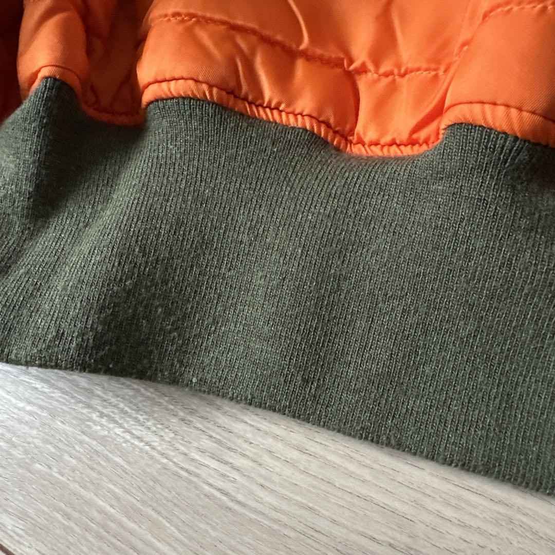 ALPHA INDUSTRIES MA-1 フライトジャケット カーキ　S