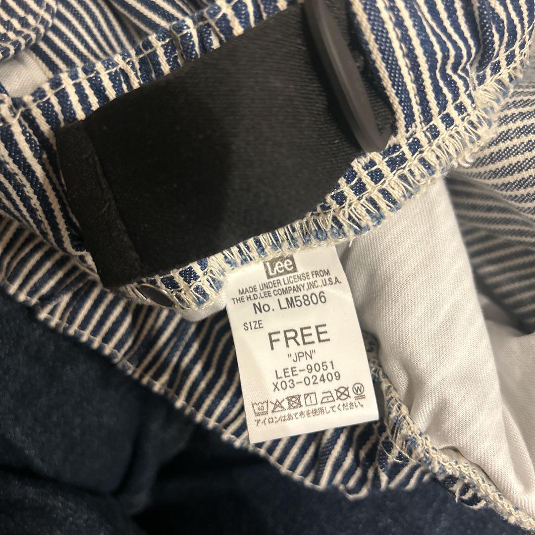 ❤️新品未使用❤️Lee FLeeasy ストライプ柄 ワンサイズパンツ