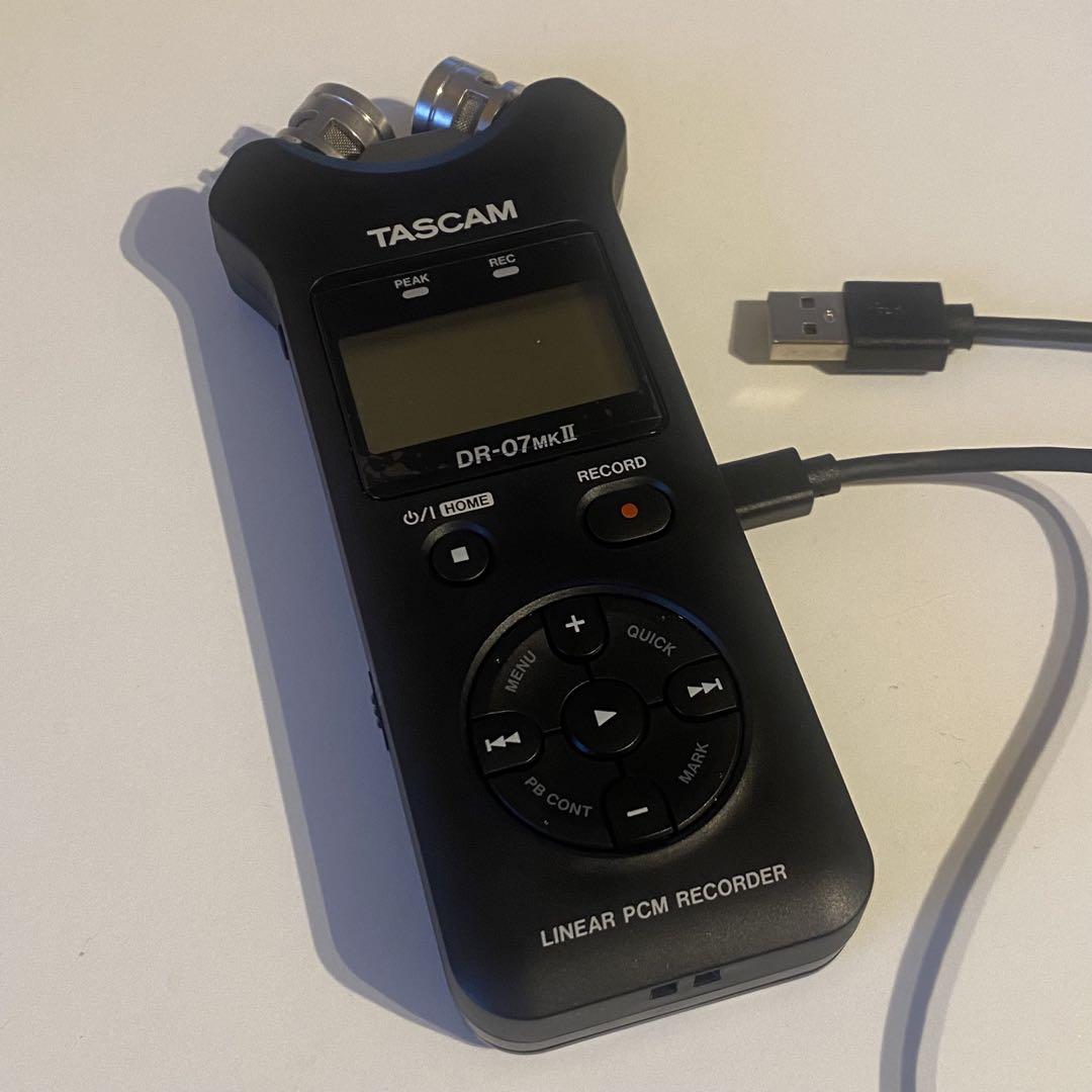 TASCAM DR-07mkII リニアPCMレコーダー
