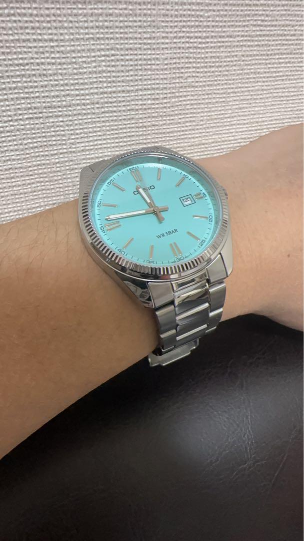 CASIO ターコイズブルー