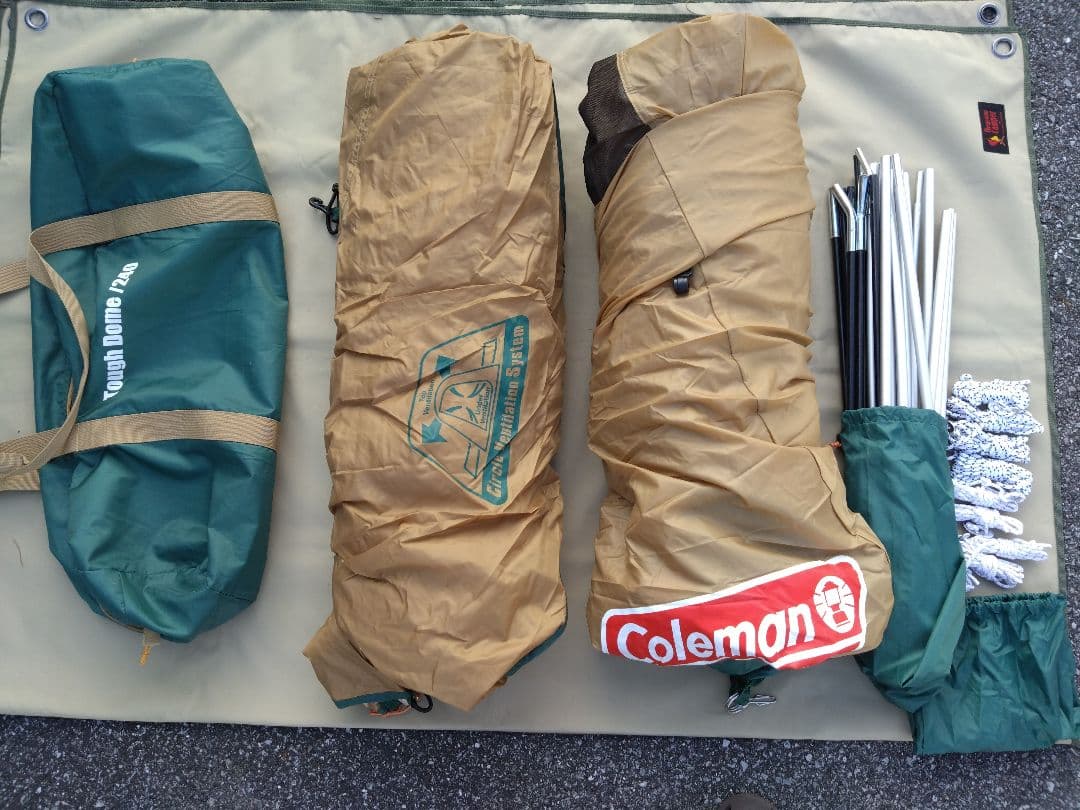 Coleman Tough Dome 240 キャンプテント OLIVEOS_COM_TR