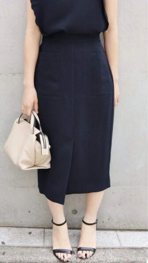 スカート melt the lady back pleats w belt skirt melt the lady back pleats skirt メルトザレディ - メルカリ