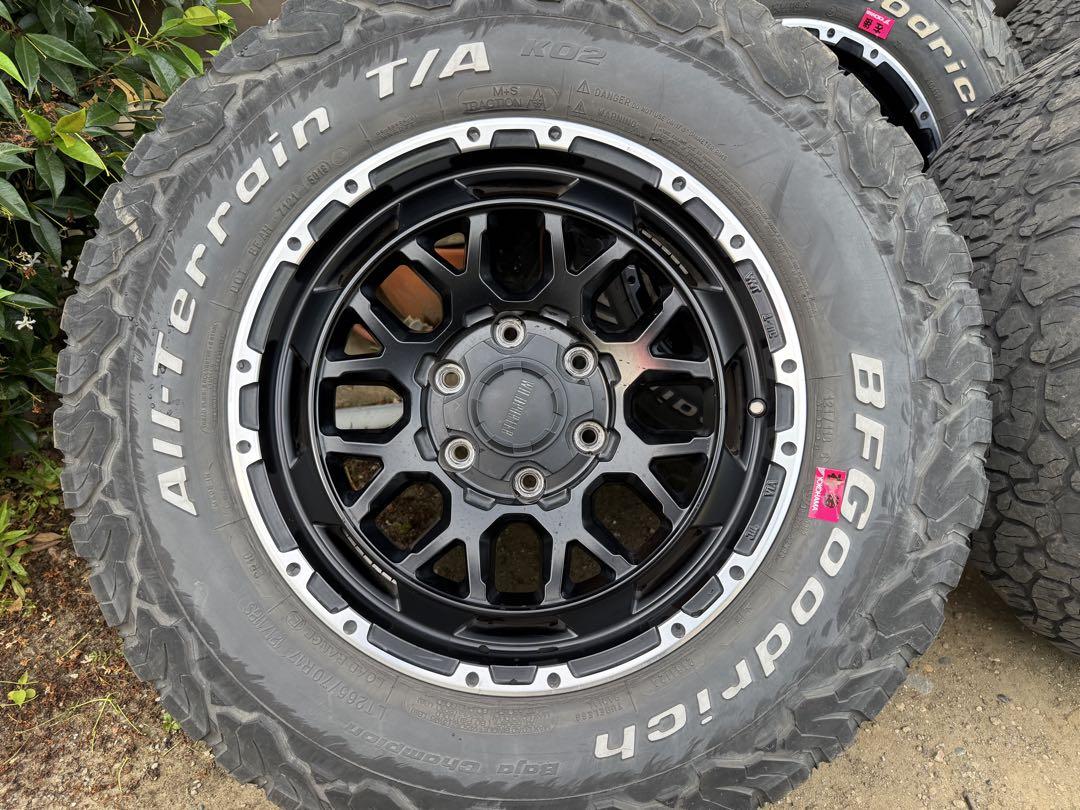 ワイルドポーター アルミホイール BFGoodrich 265/70R17