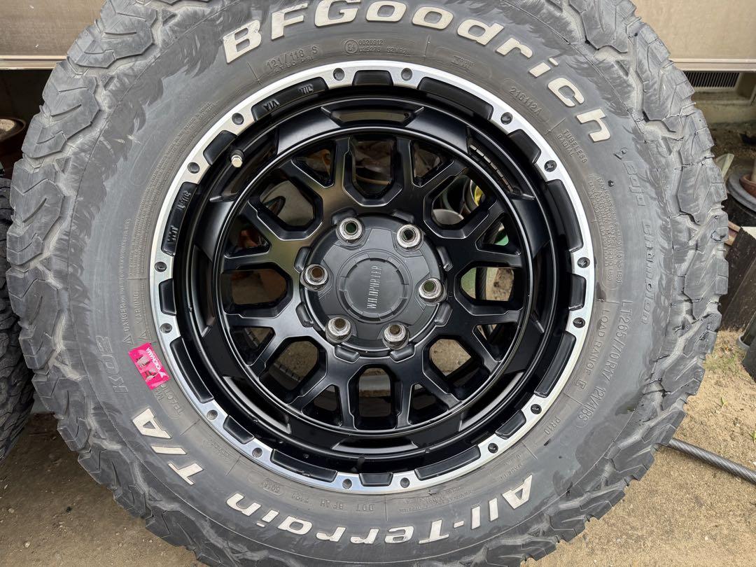 ワイルドポーター アルミホイール BFGoodrich 265/70R17