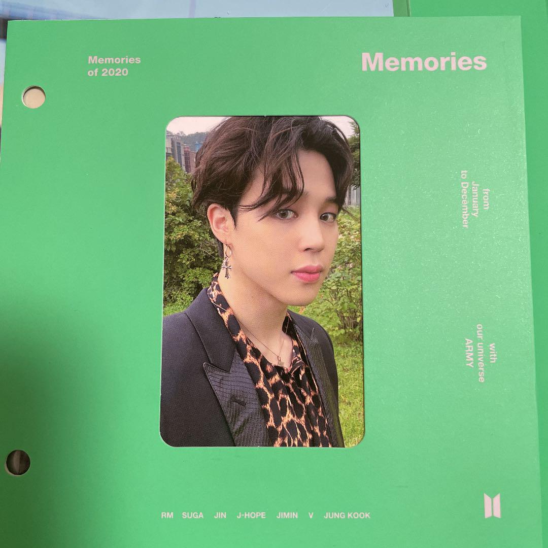 BTS Memories of 2020 Blu-ray ジミン トレカ