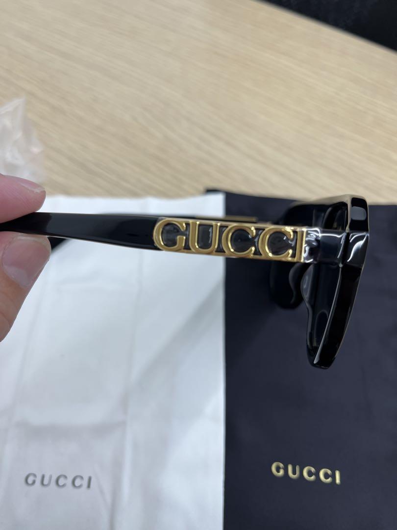 新品未使用】GUCCI ブラックサングラス GG1188S 001 ケース付き