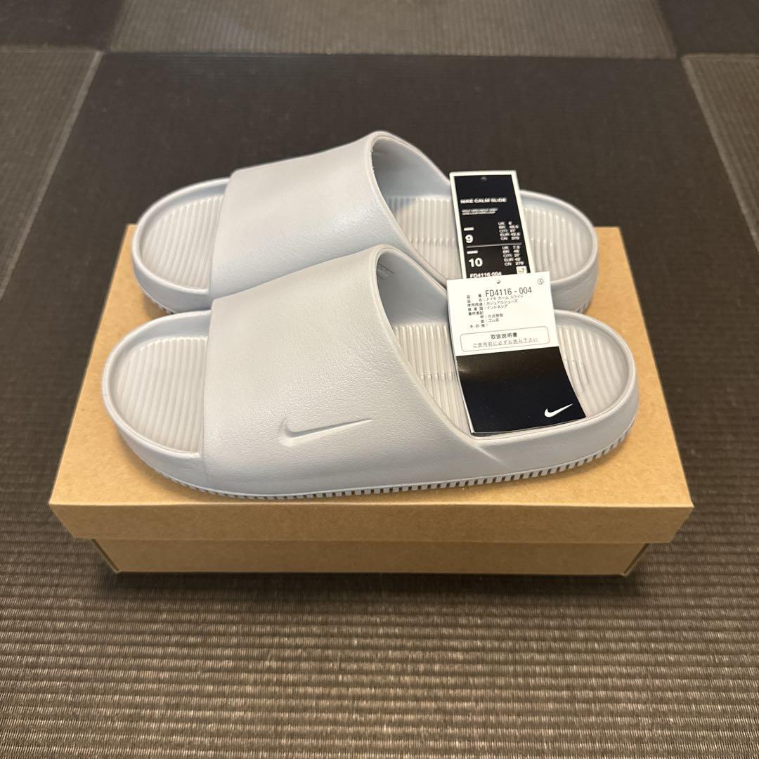 Nike Calm Slide ウルフグレー サイズ27