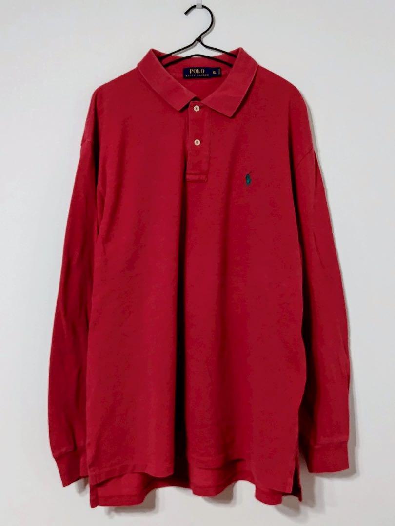RALPH LAUREN ラルフローレン ワンポイントロゴ 長袖 ポロ シャツ
