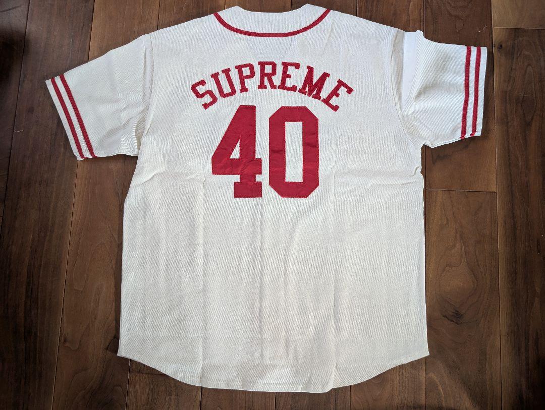 Supreme×40 Acres Twill Baseball Jersey