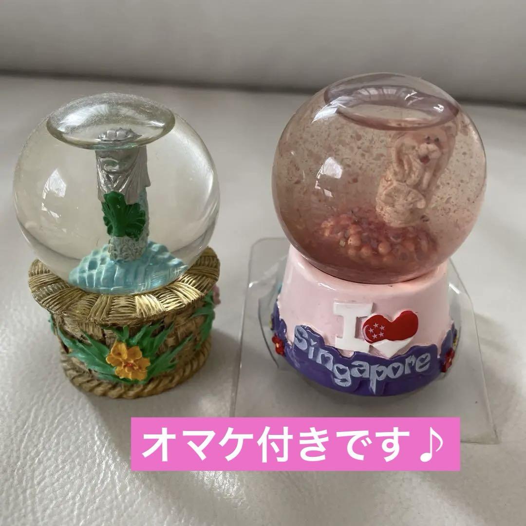 スノードーム【シンガポール】2個セット ✴︎おまけ付き - メルカリ