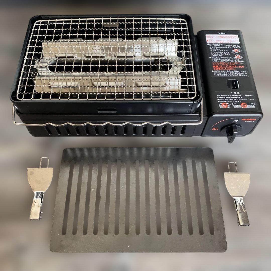 【新品鉄板付】イワタニ 炉ばた焼器 炙りや2 本体＆6mm鉄板セット