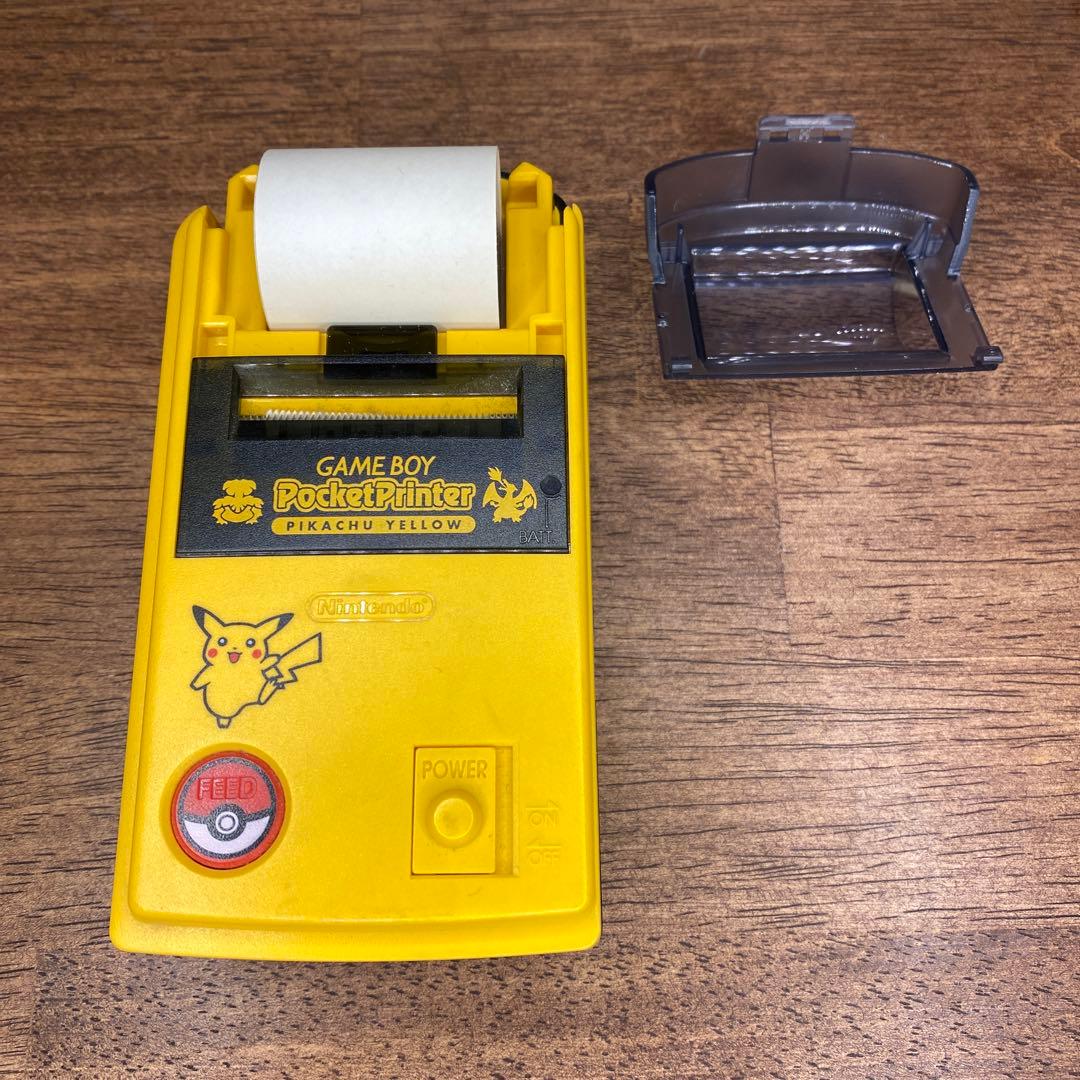 ゲームボーイ ポケットプリンター ピカチュウイエロー ゲームボーイ ポケットプリンター ピカチュウイエロー