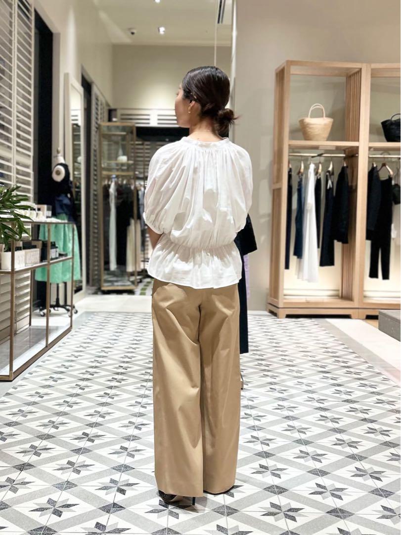 美品】24SS ボールジィ シアーアムンゼン シャーリングブラウス