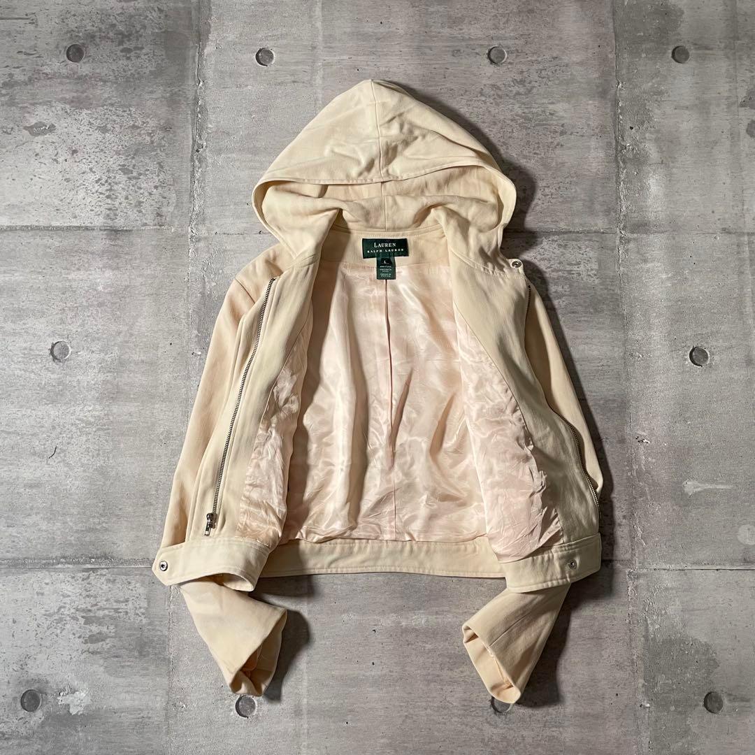 y2k RALPH LAUREN フーデットブルゾン 短丈 アーカイブ USA製