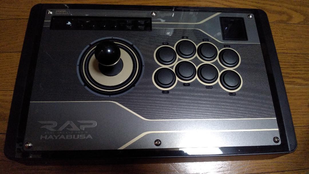 アーケードスティックRAP.N HAYABUSA、PS4/PS3対応