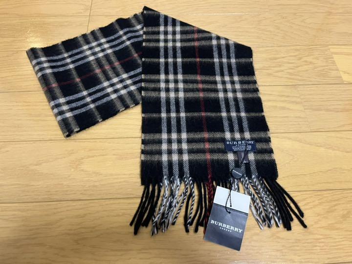 48%割引ブラック系【特別送料無料!】 BURBERRY バーバリー マフラー