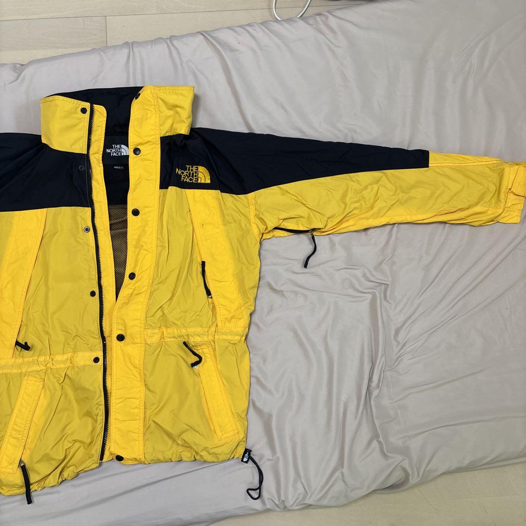 THE NORTH FACE ナイロンジャケット M イエロー/ブラック