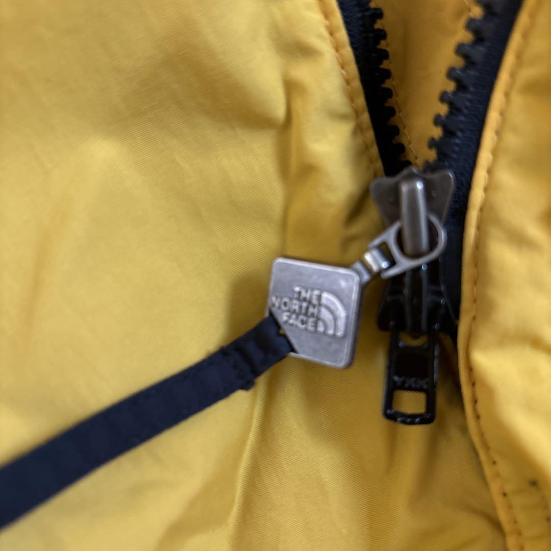 THE NORTH FACE ナイロンジャケット M イエロー/ブラック