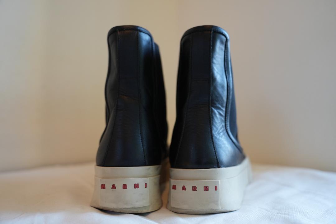 【MARNI】ブラック PABLO チェルシーブーツ マルニ サイズ42