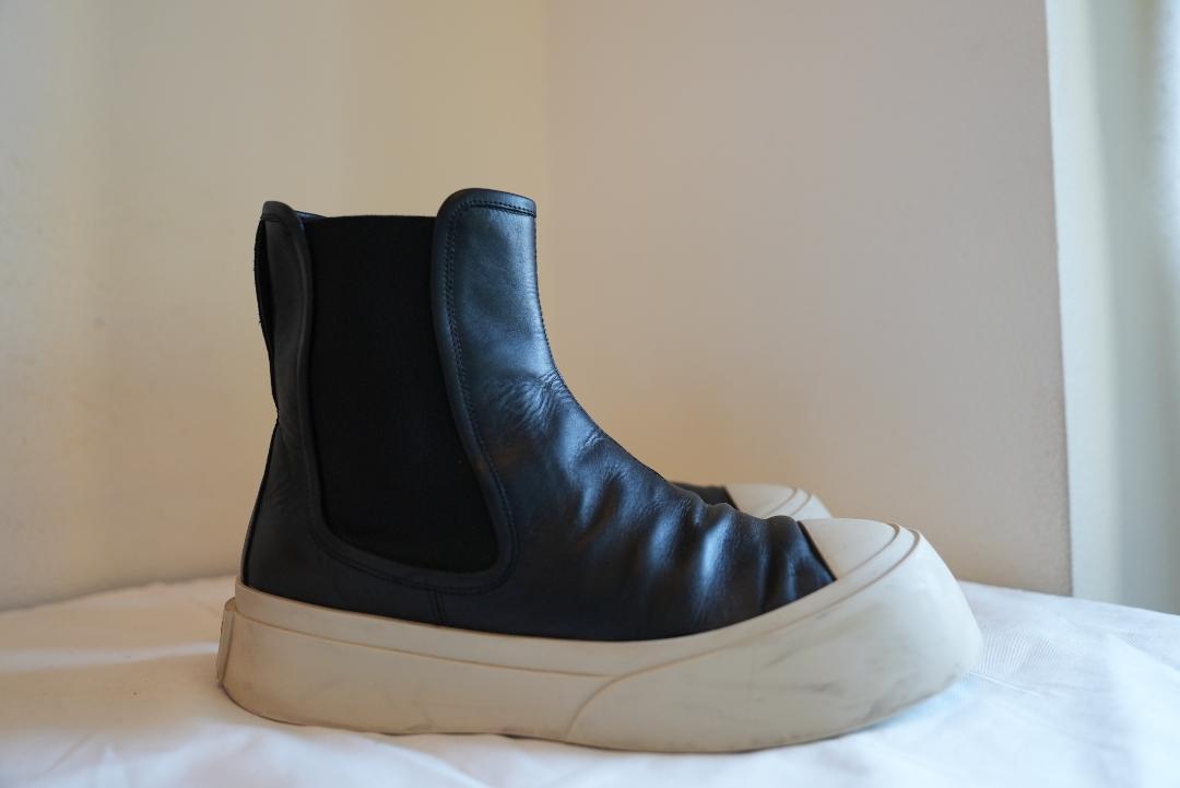 【MARNI】ブラック PABLO チェルシーブーツ マルニ サイズ42