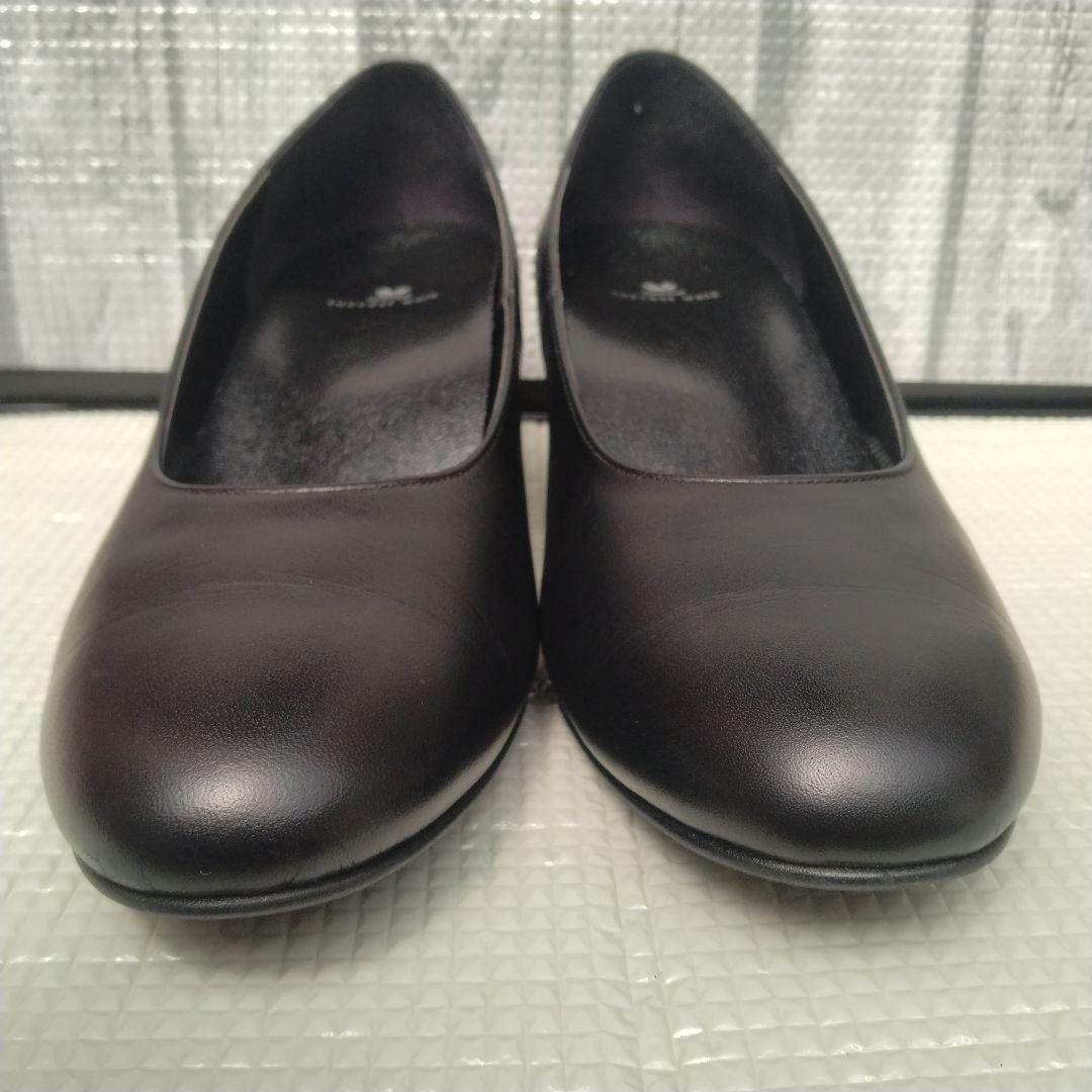 【ほぼ新品】ワコール サクセスウォーク 24.5 3E 本革製 ラウンドトゥ