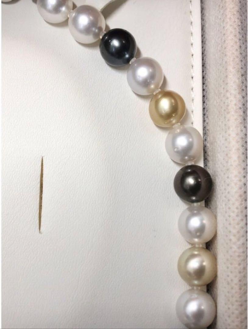 【美品】大珠　南洋真珠　ネックレス