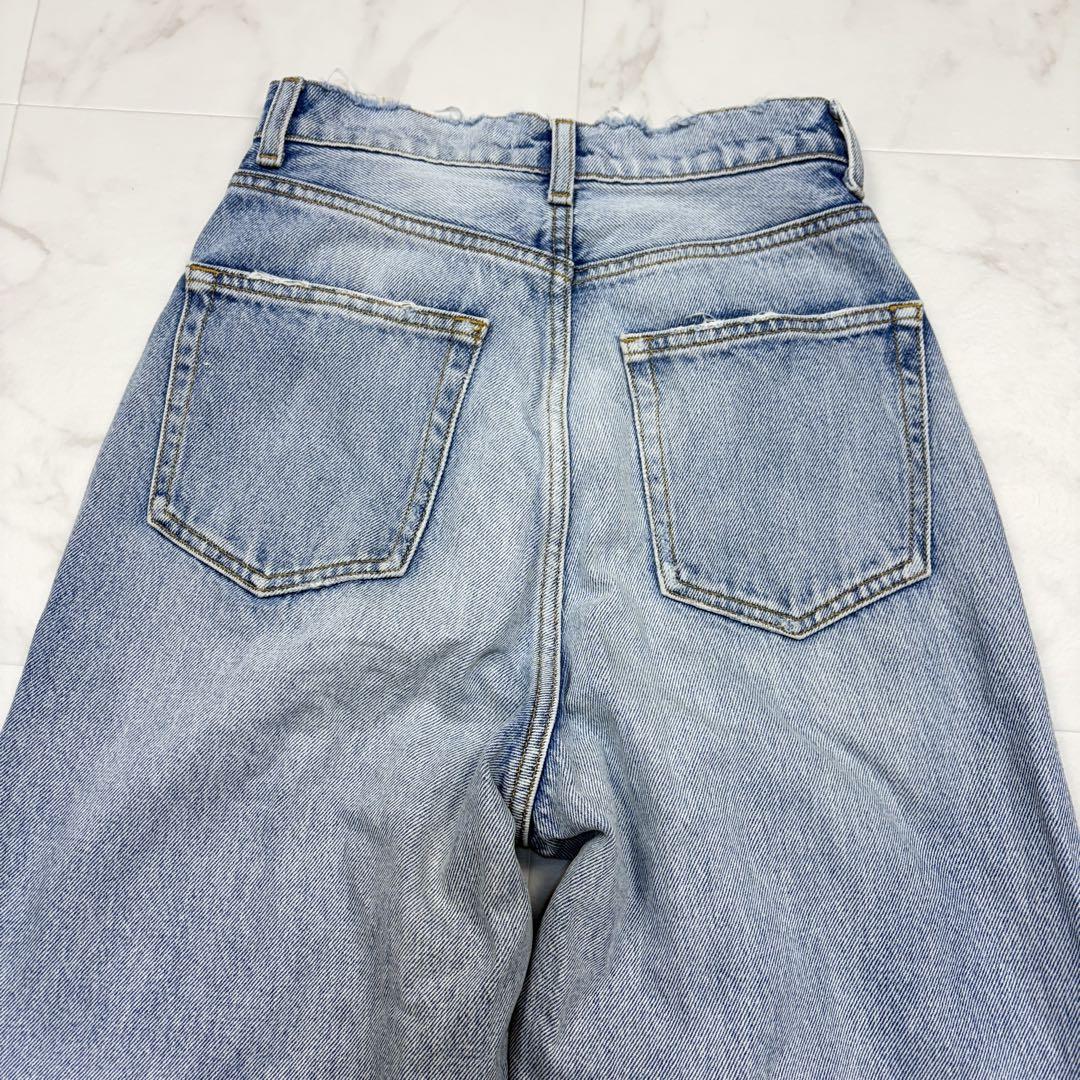 マウジー　HW DAMAGE LOOSE STRAIGHT 25 ダメージ加工1 マウジー HW DAMAGE LOOSE STRAIGHT 25 ダメージ加工1 - メルカリ