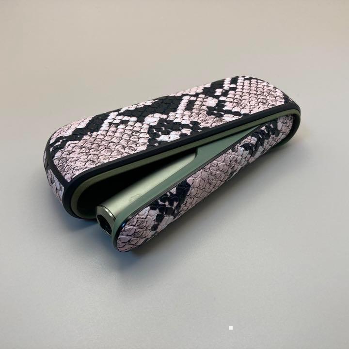 022 iqos イルマ アイコス 用 ケース ドアカバー セット ヘビ