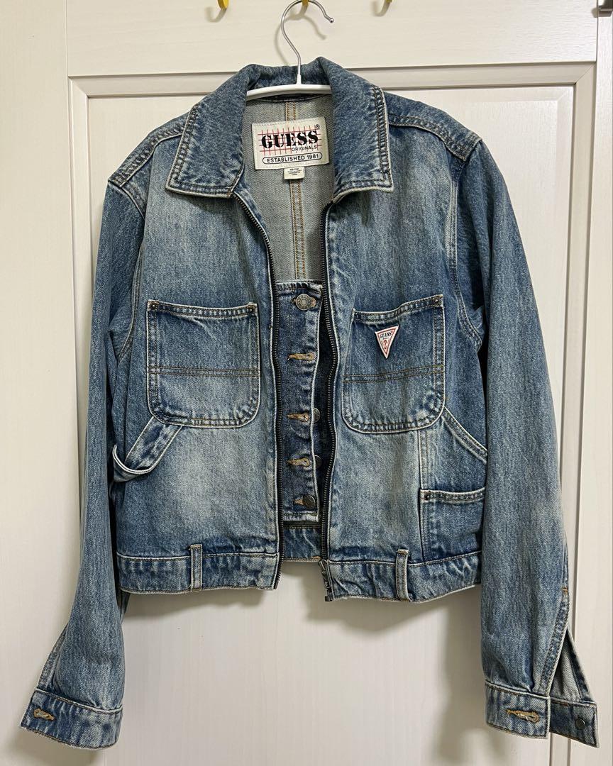 ジャケット・アウター GUESS Originals Cropped Carpenter Jacket